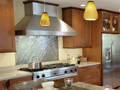 metal kitchen backsplash cabinets